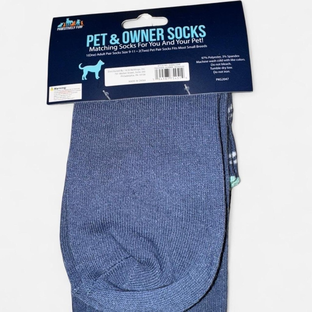 Life Goals Rescue Dogs Matching Pet & Owner Socks Set - Picture 4 of 6